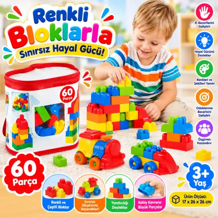 TCX 01022 AKILLI ÇOCUK 60 PCS