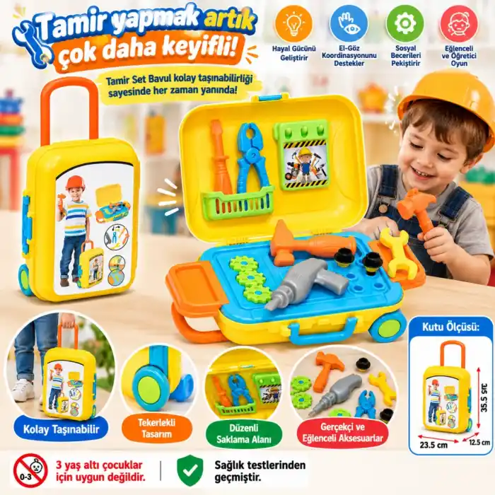 TCX 03483 TEKNİK TAMİR SET BAVULUM