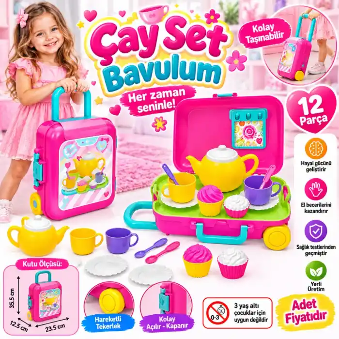 TCX 03496 ÇAY SET BAVULUM
