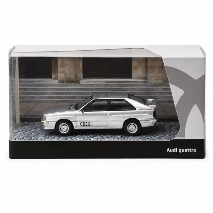 TCX 1/64 Model Araç Audi Quattro Silver - Schuco X