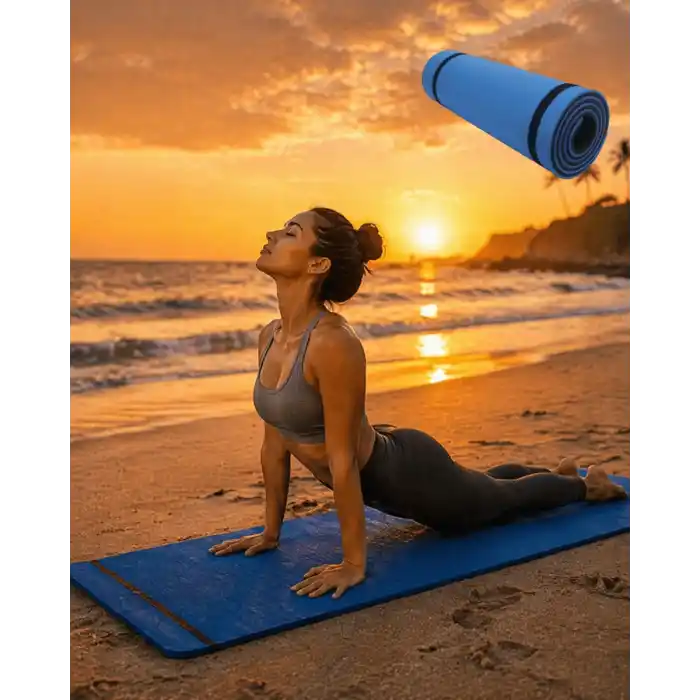 TCX 10MM YOGA MATI MAVİ