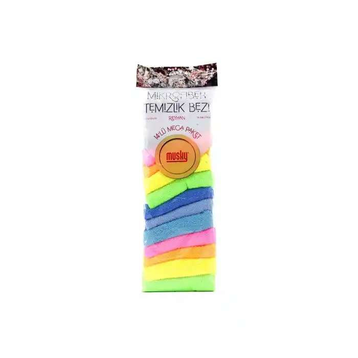 TCX 14PCS MİKROFİBER TEMİZLİK BEZİ 30X30CM