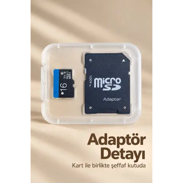 TCX 16 GB MicroSD Kart ve SD Adaptör Seti
