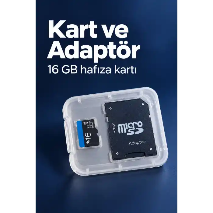 TCX 16 GB MicroSD Kart ve SD Adaptör Seti