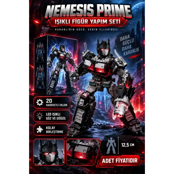 TCX 2071155 FİGÜR TRANSFORMERS CLASSIC CLASS 08 NEMESIS PRIME TRNS