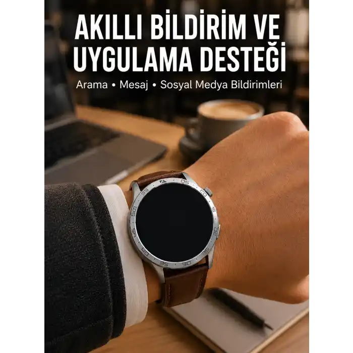 TCX 3 Kordonlu Bluetooth Görüşme Özellikli Akıllı Saat Seti