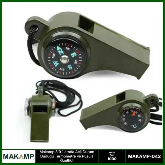 TCX 3ü 1 Arada Acil Durum Düdüğü