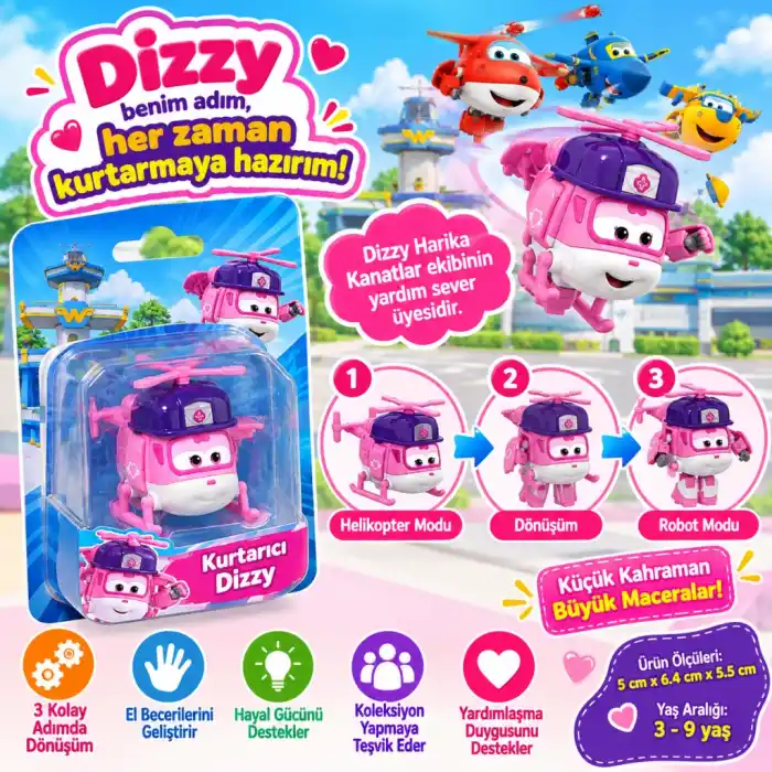 TCX 30022 Tekli Kurtarıcı Dizzy