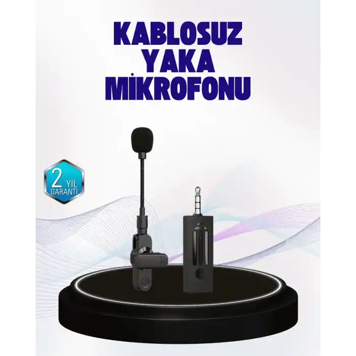 TCX 360 Derece Ses Algılamalı Type C Şarjlı Yaka Mikrofonu
