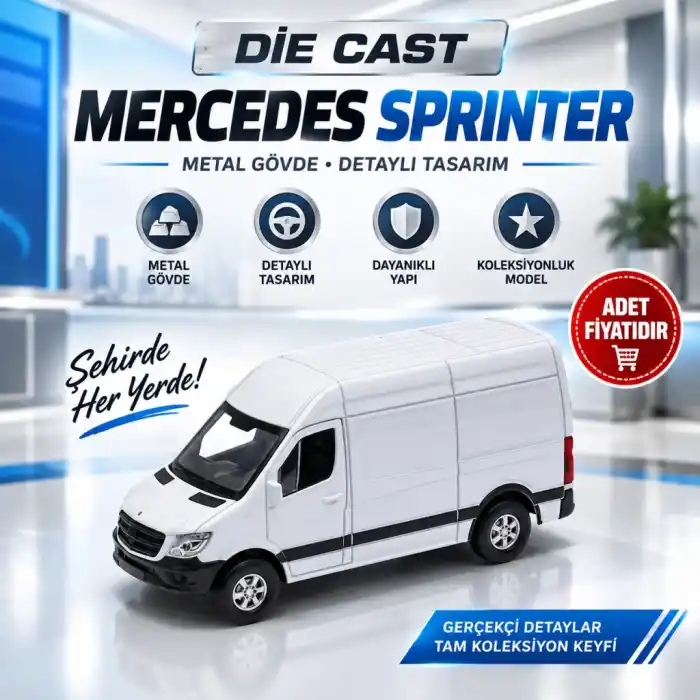 TCX 43730 DİE CAST MERCEDES SPRINTER