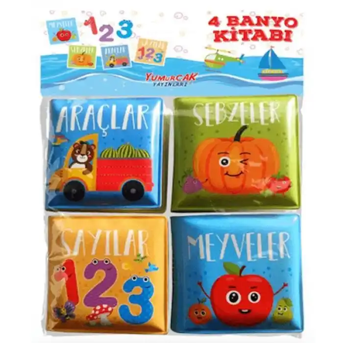 TCX 4’lü Set Banyo Kitabı