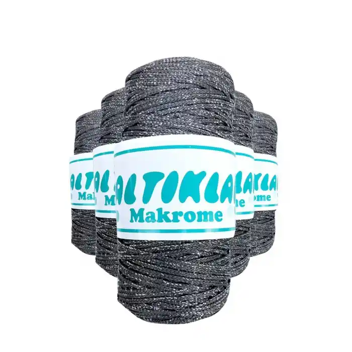 TCX 5 Adet Polyester Simli Makrome İpi S-420