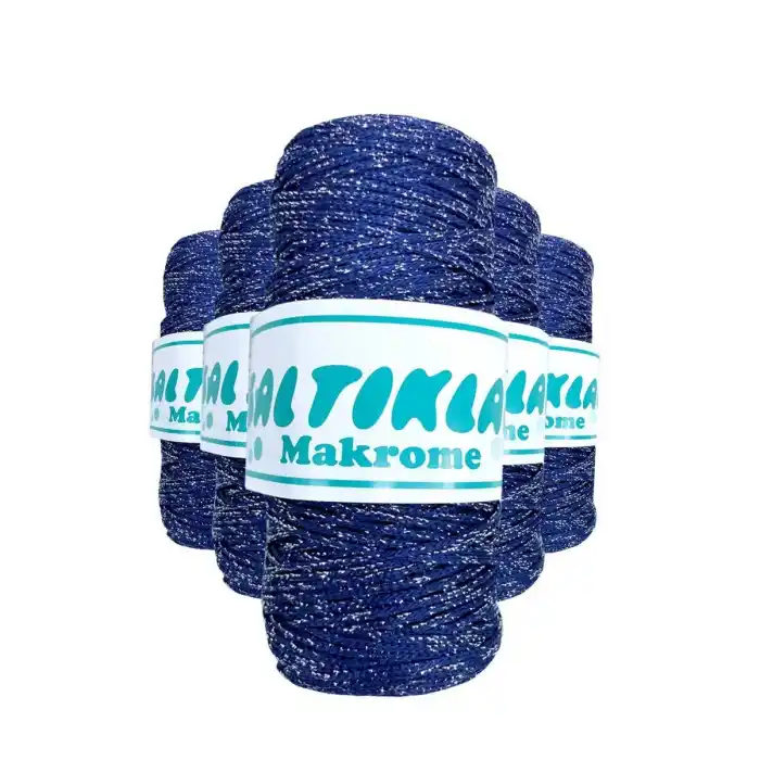 TCX 5 Adet Polyester Simli Makrome İpi SG-370