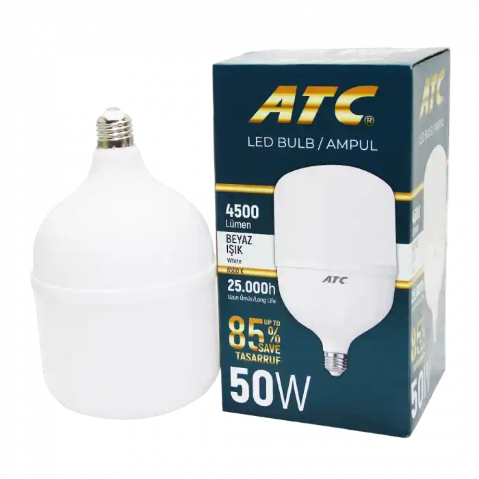 TCX 50W TORCH LED BULB AMPUL BEYAZ E27