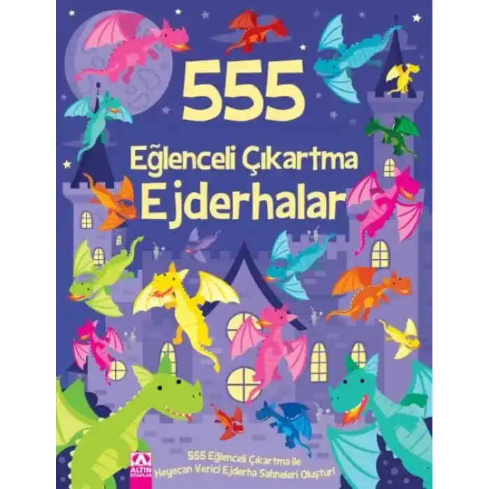 TCX 555 Eğlenceli Çıkartma - Ejderhalar