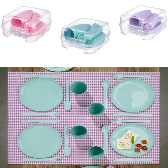 TCX 6 Kişilik Çantalı Piknik Seti