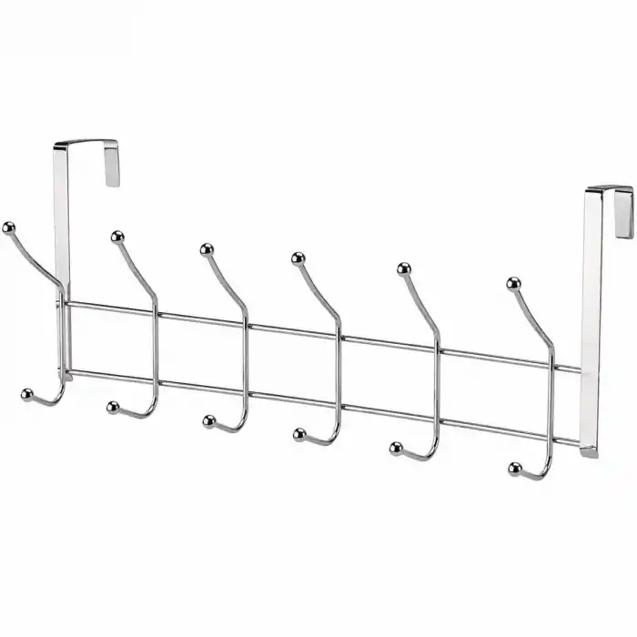 TCX 6 Kollu Krom Kapı Arkası Askı