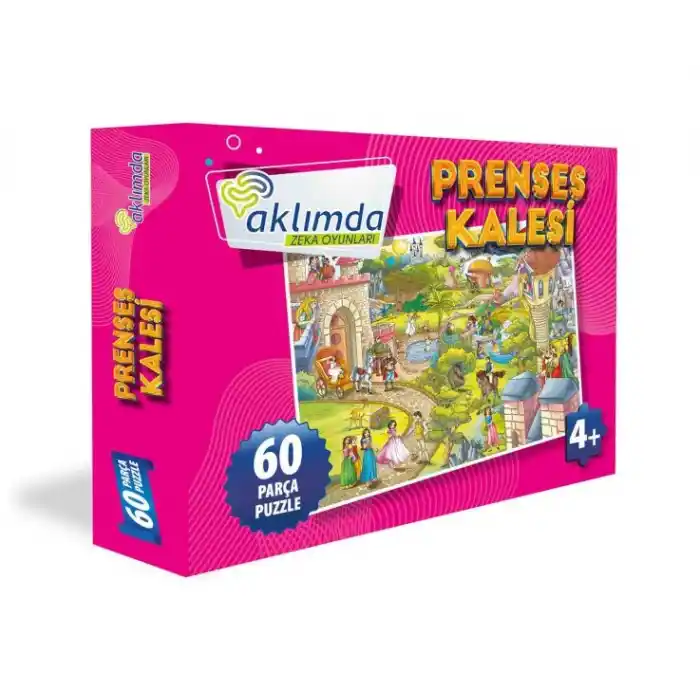 TCX 60 Parça Puzzle Prenses Kalesi