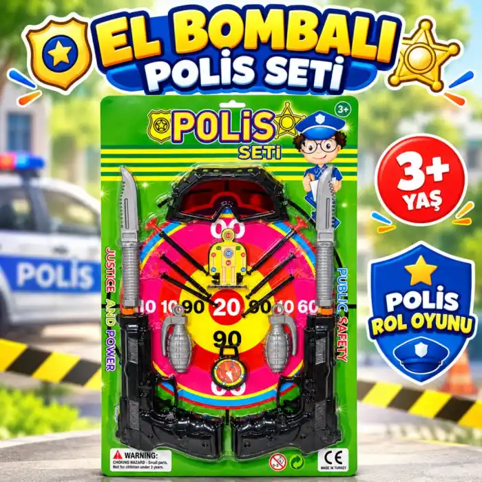 TCX 7070  EL BOMBALI POLİS SETİ