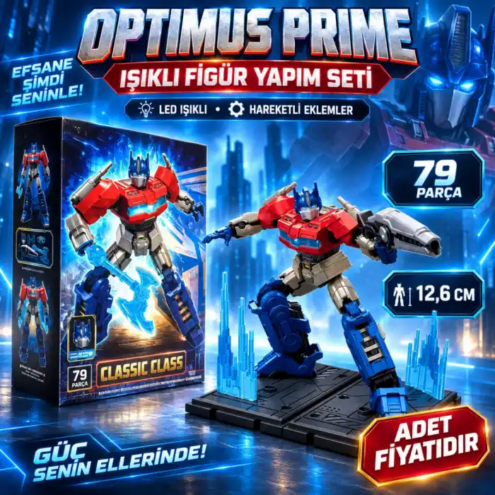 TCX 71161 FİGÜR TRANSFORMERS CLASSIC CLASS 11 OPTIMUS PRIME TRNS