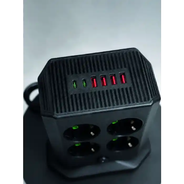 TCX 8Lİ ÇOKLU PRİZ