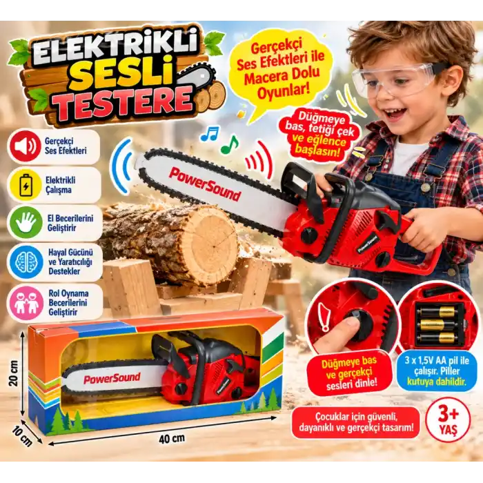 TCX 80192 , Sesli Motorlu Testere