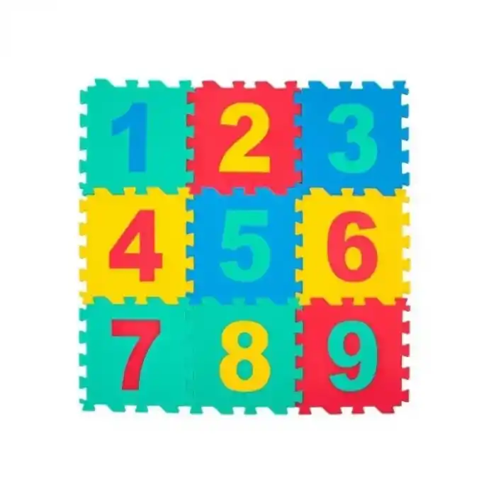 TCX 9 PARÇA SAYILAR PUZZLE YER MATI
