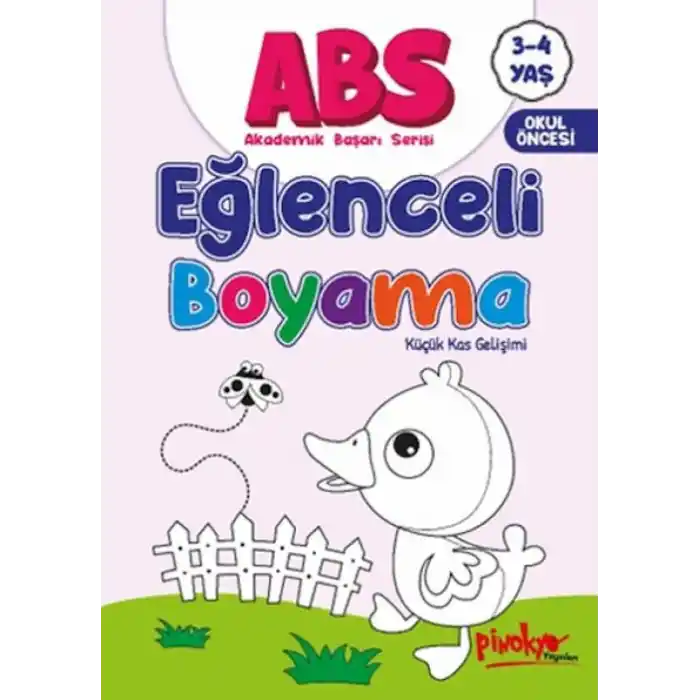 TCX ABS 3-4 Yaş Eğlenceli Boyama