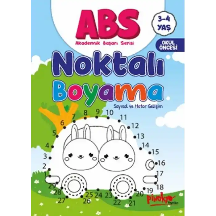 TCX ABS 3-4 Yaş Noktalı Boyama