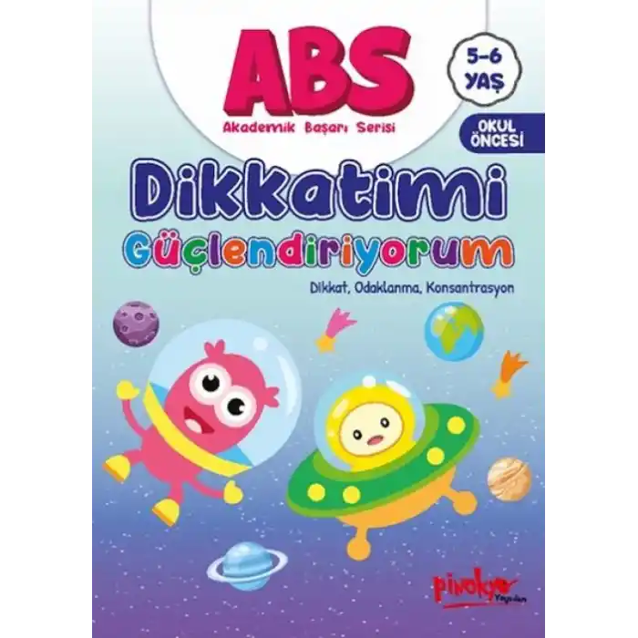 TCX ABS 5-6 Yaş Dikkatimi Güçlendiriyorum