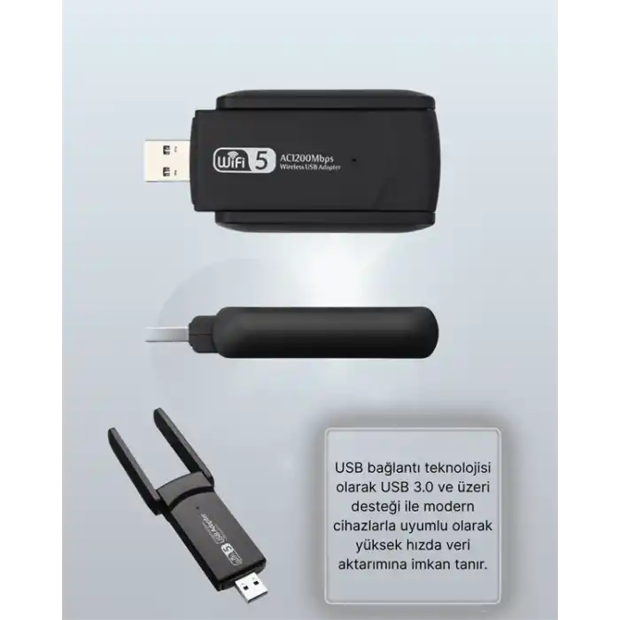 TCX Ac1200 Usb Wifi Adaptör