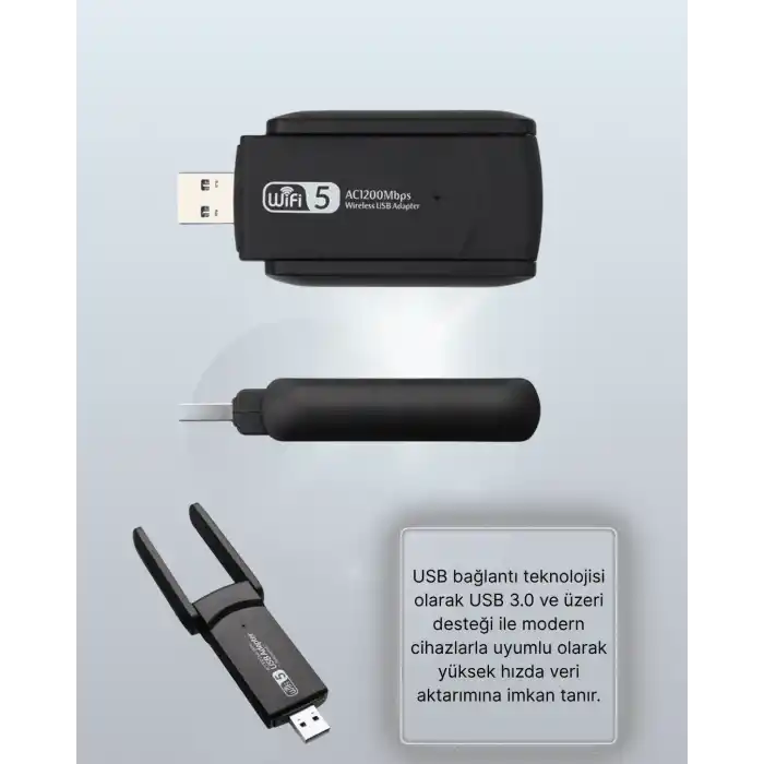 TCX Ac1200 Usb Wifi Adaptör