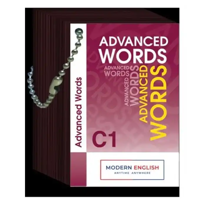 TCX Advanced Words - (C1 Kelime Kartları)    