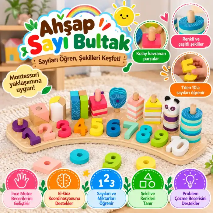 TCX Ahşap Sayı Bultak