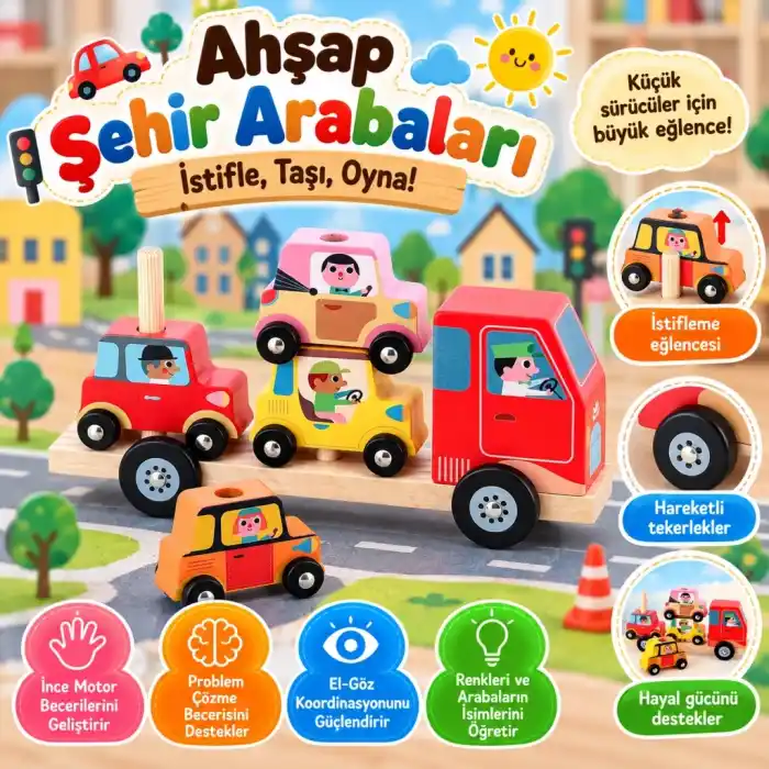 TCX ® Ahşap Şehir Arabaları