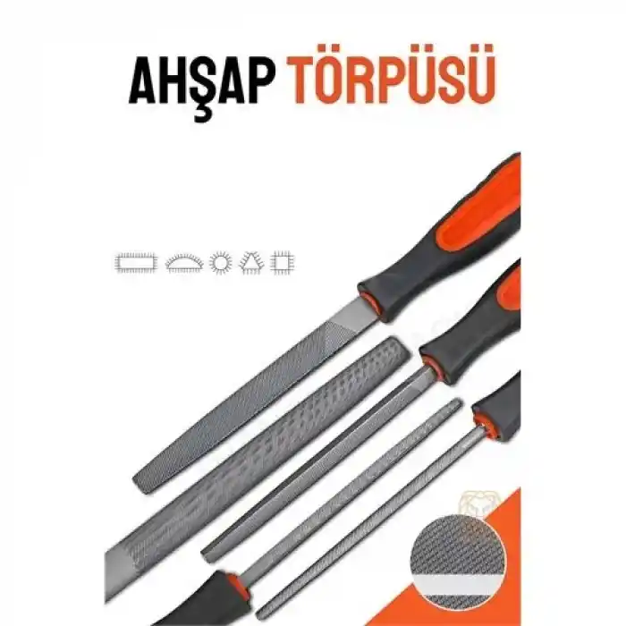 TCX Ahşap Törpüsü 5 Model Ahşap Törpü Seti