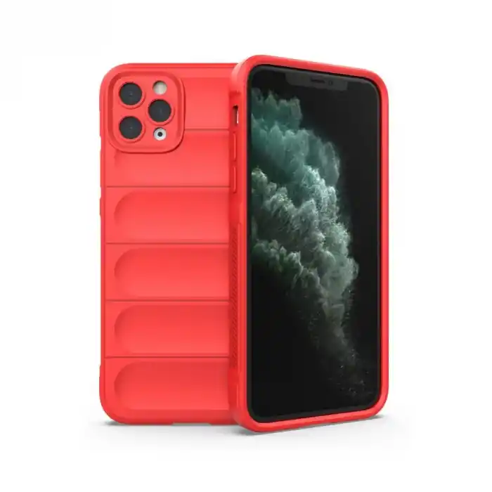 TCX Apple İphone 11 Pro Kılıf Optimum Silikon - Kırmızı