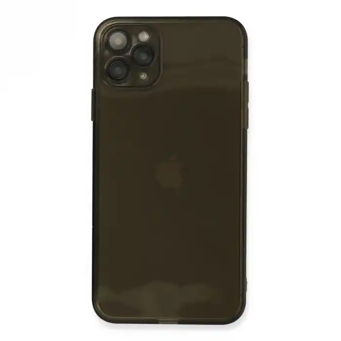TCX Apple İphone 11 Pro Max Kılıf Fly Lens Silikon - Siyah