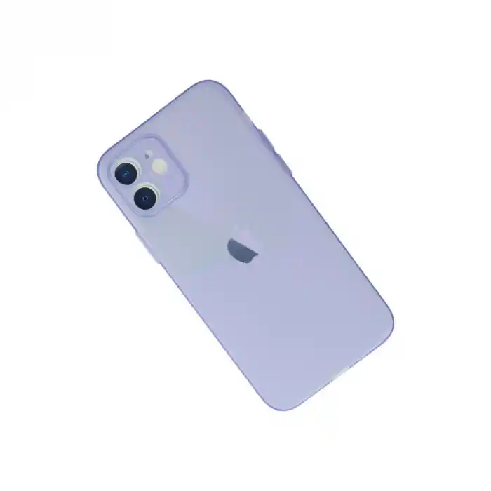 TCX Apple İphone 12 Kılıf Puma Silikon - Mor