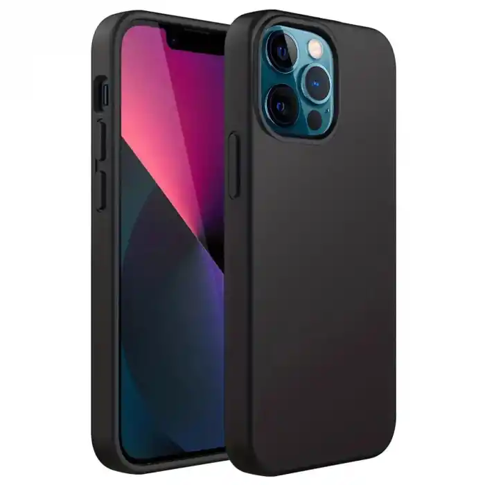 TCX Apple İphone 12 Pro Kılıf First Silikon - Siyah