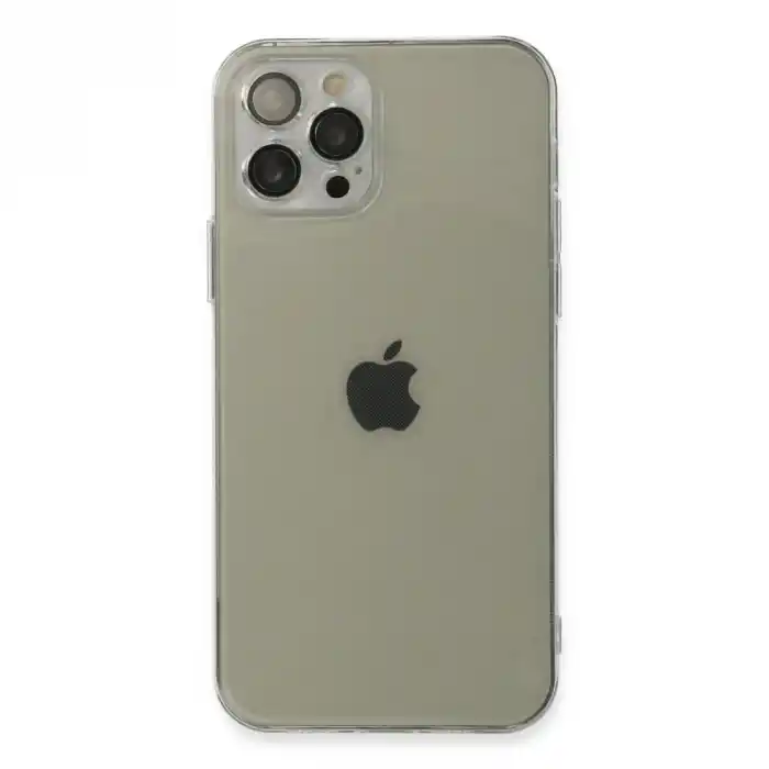TCX Apple İphone 12 Pro Kılıf Fly Lens Silikon - Şeffaf