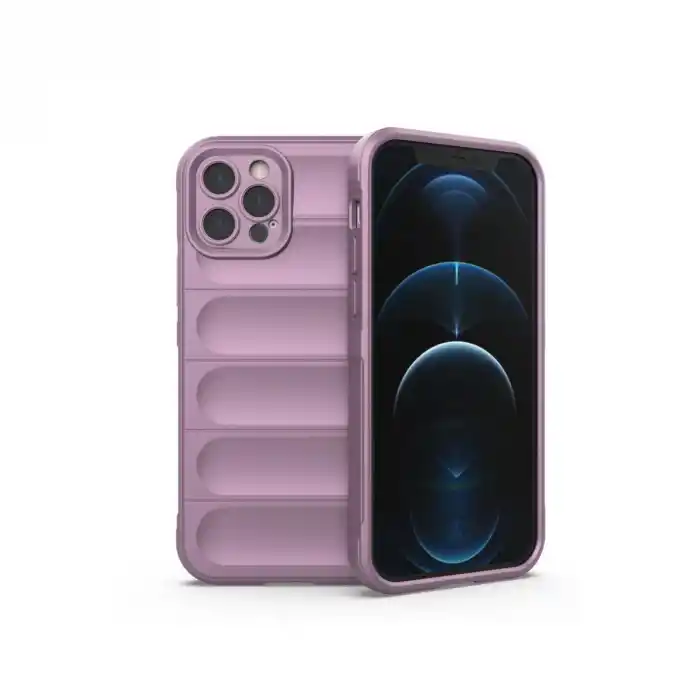 TCX Apple İphone 12 Pro Kılıf Optimum Silikon - Mor