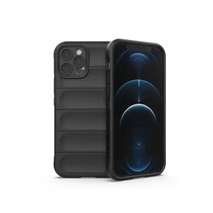 TCX Apple İphone 12 Pro Kılıf Optimum Silikon - Siyah