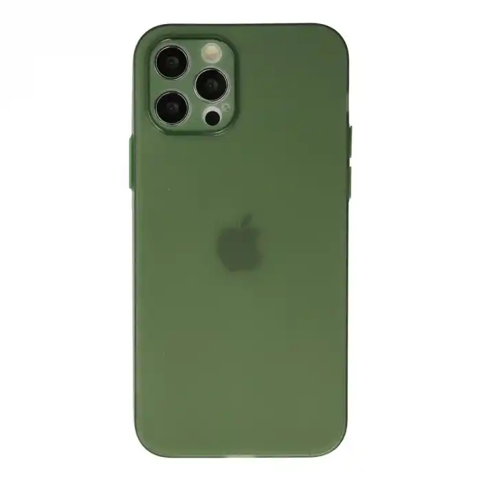 TCX Apple İphone 12 Pro Kılıf Puma Silikon - Yeşil