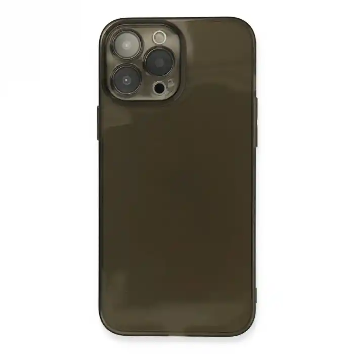 TCX Apple İphone 13 Pro Kılıf Fly Lens Silikon - Siyah