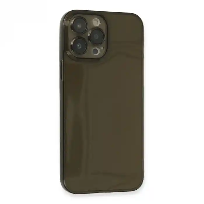 TCX Apple İphone 13 Pro Kılıf Fly Lens Silikon - Siyah
