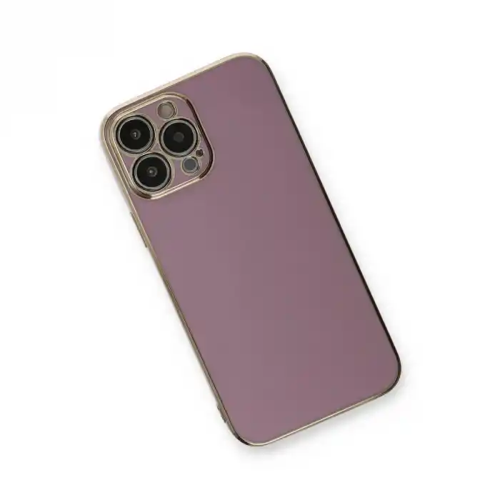 TCX Apple İphone 13 Pro Kılıf Volet Silikon - Mor
