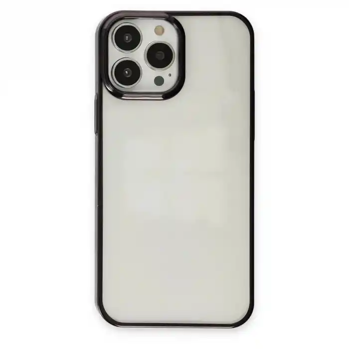 TCX Apple İphone 13 Pro Max Kılıf Element Silikon - Siyah