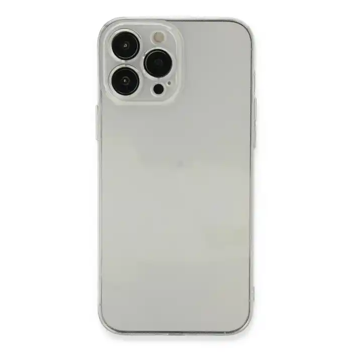 TCX Apple İphone 13 Pro Max Kılıf Fly Lens Silikon - Şeffaf