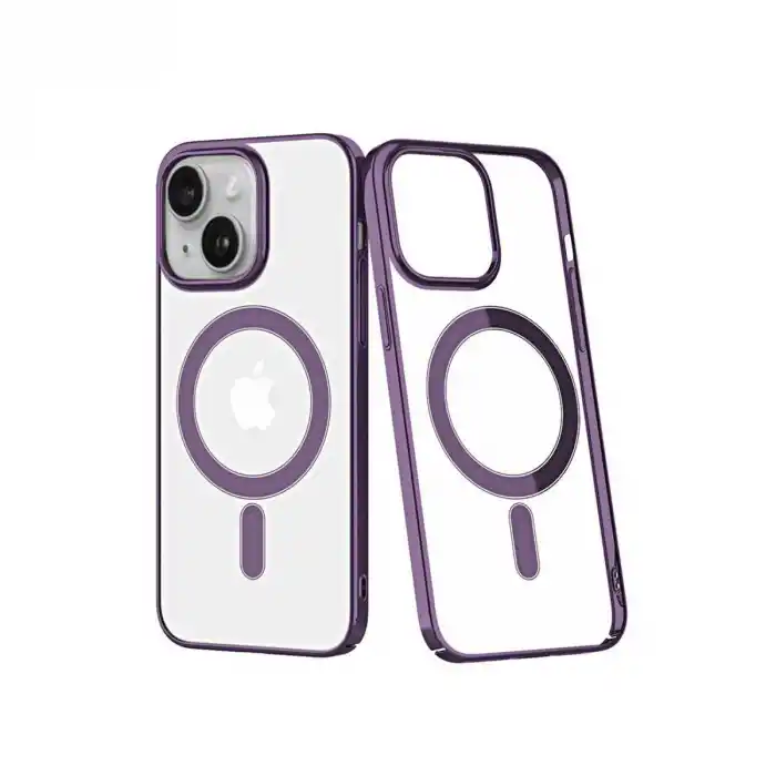 TCX Apple İphone 14 Plus Kılıf Element Magneticsafe Sert Kapak - Mor